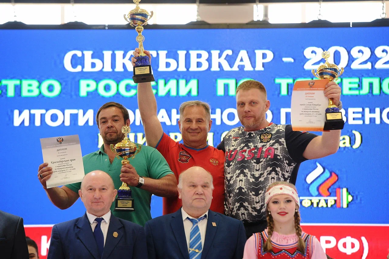 Итоги первенства России по тяжелой атлетике среди юниоров и юниорок 15-23 года