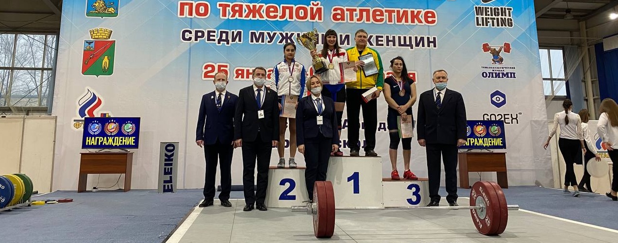 Первые медали Краснодарского края на Кубке России по тяжелой атлетике!