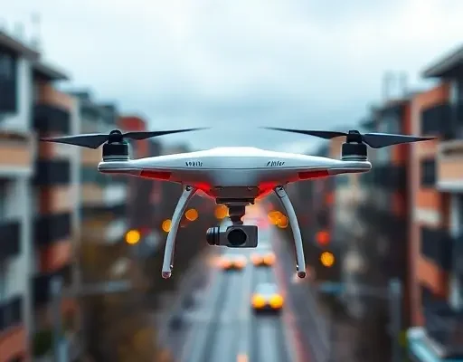 Применение дронов для интеллектуального мониторинга городских тепловых потерь