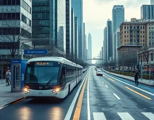 Будущее городов без личных авто через автоматизированный общественный транспорт