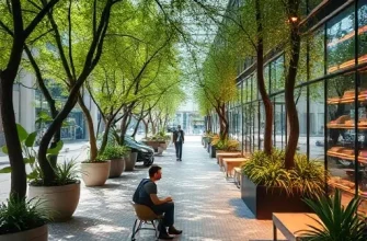 Оптимизация городских пространств с помощью биофильных технологий