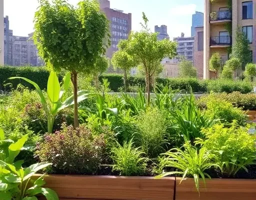 Появление умных городских садов для повышения городской экологии