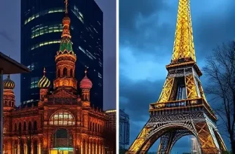 Сравнение внедрения смарт-технологий в офисных районах Москвы и Парижа