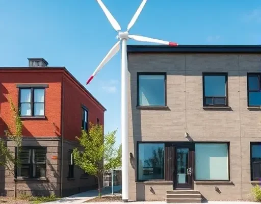 Новые технологии на основе ветра улучшают энергоэффективность зданий на стиле ретро