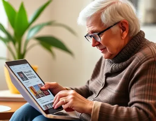 Лента новостей как мост для повышения цифровой грамотности пожилых людей